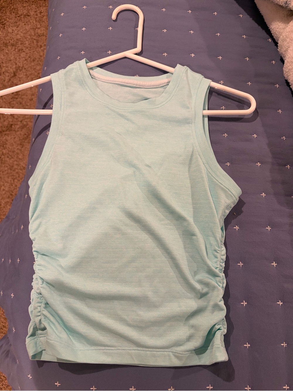 lululemon athletica Light Mint Ruched-Side Tank